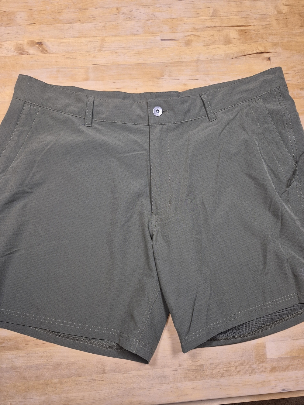 The North Face Men's Olive Green Hybrid Outdoor Shorts